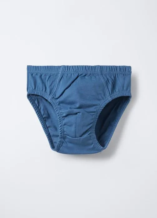 Pack 5 slip in jersey di puro cotone bambino