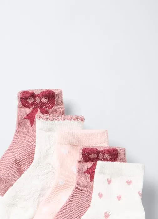 Paket od 5 pari kratkih čarapa za bebe