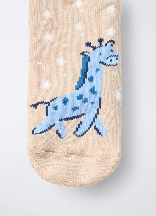 Paket od 2 para protukliznih čarapa za bebe
