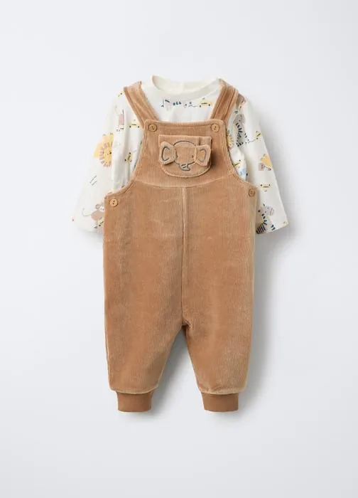 Paket od 2 majice s kapuljačom za bebe