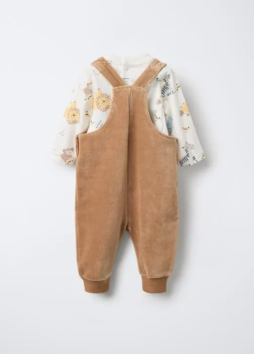 Paket od 2 majice s kapuljačom za bebe