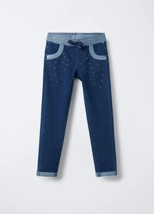 Treggings za djevojčice regularnog kroja