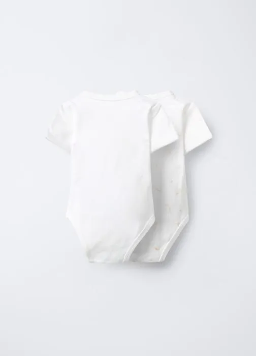 Paket od 2 križna bodija za bebe