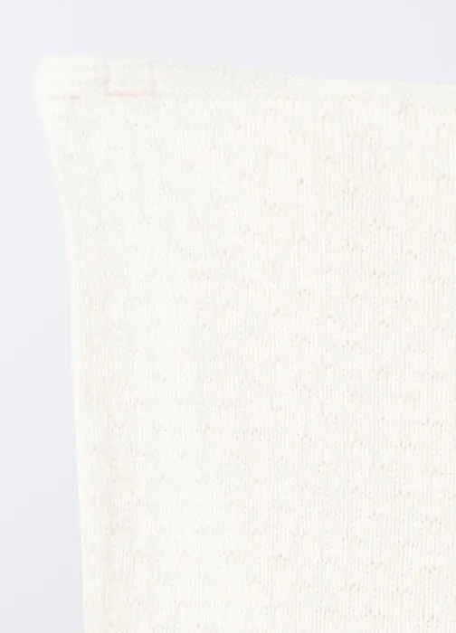 Coperta tricot in puro cotone
