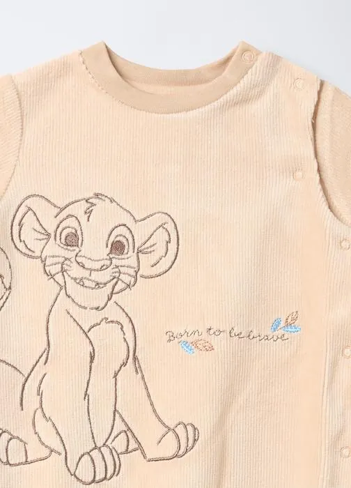 Kombinezon od rebrastog velura za bebe