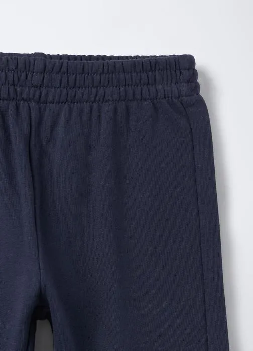 Jogging set in puro cotone garzato bimbo