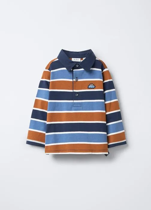Polo in jersey di puro cotone bimbo