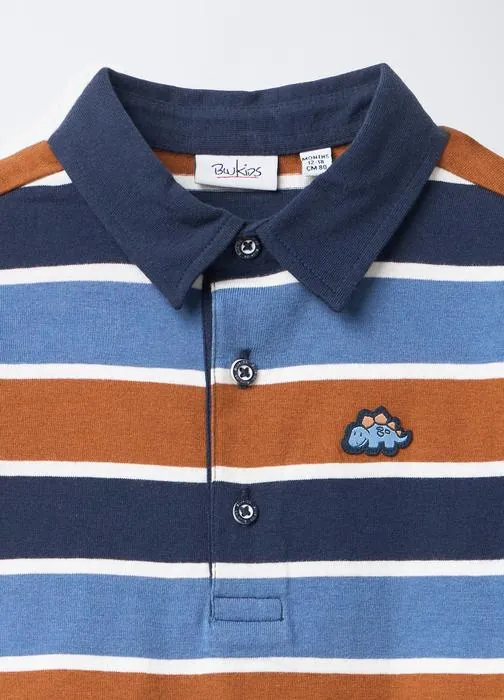 Polo in jersey di puro cotone bimbo