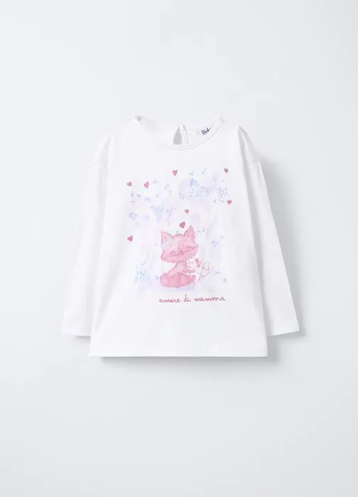 Majica slim fit za bebe djevojčice