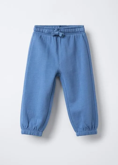 Jogger in puro cotone garzato Comfort Fit bimbo