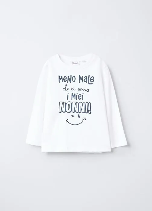 T-shirt in jersey di puro cotone bimbo