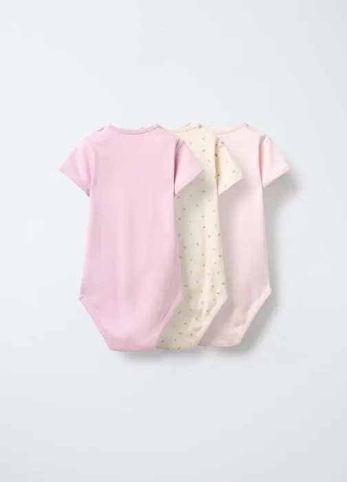 Paket od 3 bodija za bebe djevojčice