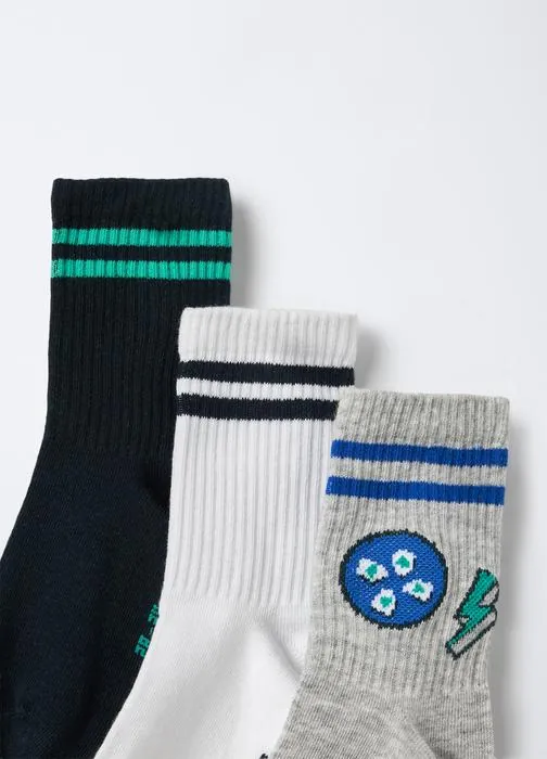 Paket od 3 para kratkih čarapa za dječake