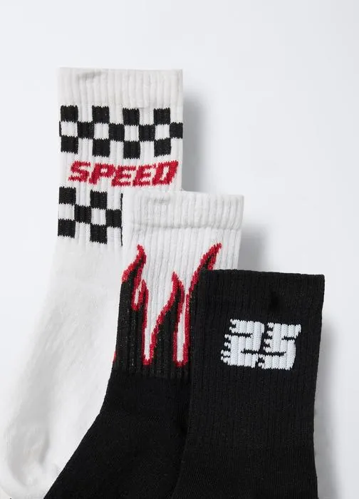 Paket od 3 para tenis čarapa za dječake