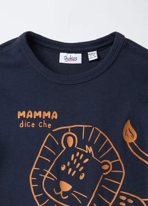 Majica s okruglim izrezom za bebe