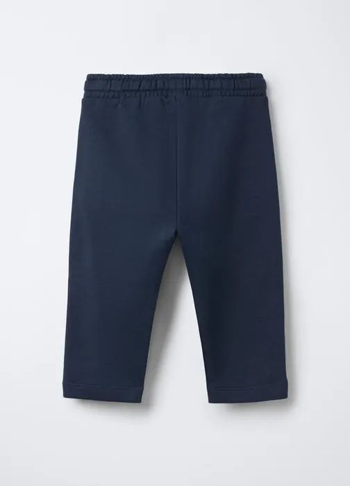 Jogger in cotone garzato misto viscosa Comfort Fit bimbo