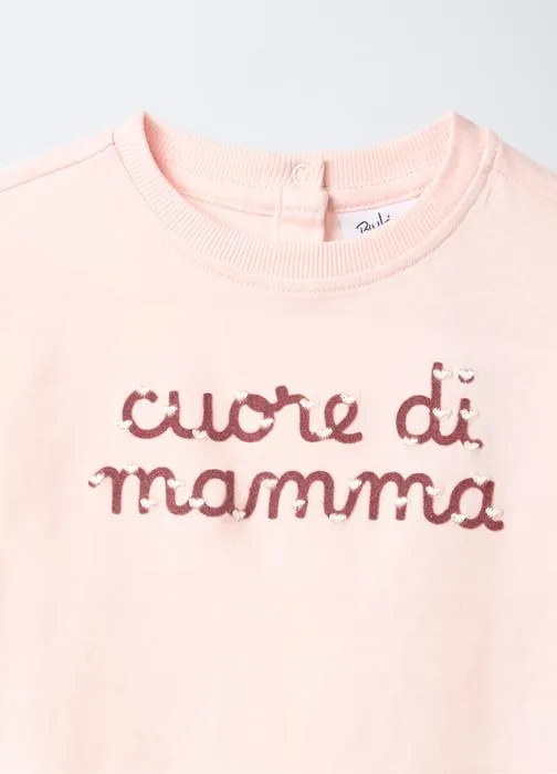 Majica s okruglim izrezom za bebe djevojčice