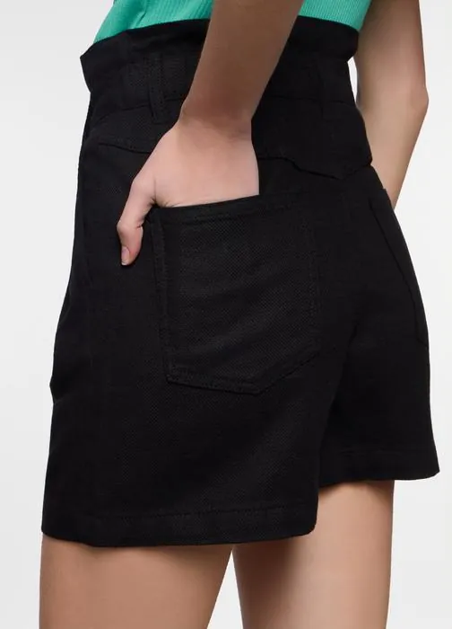 Ženske paperbag kratke hlače