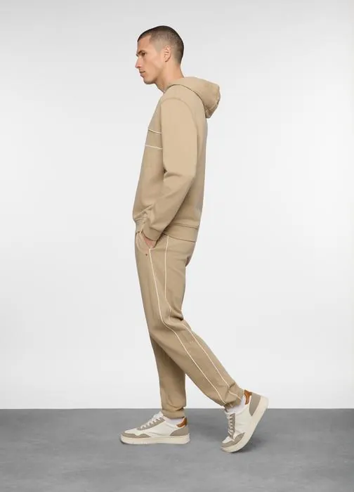 Jogger hlače s kontrastnim prugama