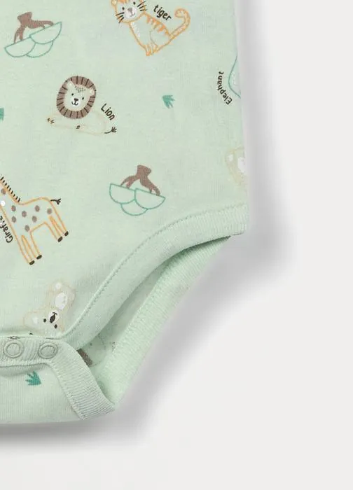 Paket od 3 rebrasta bodija za bebe