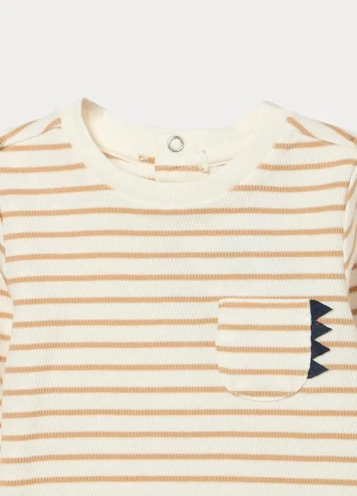 Bluza za bebe s prugama