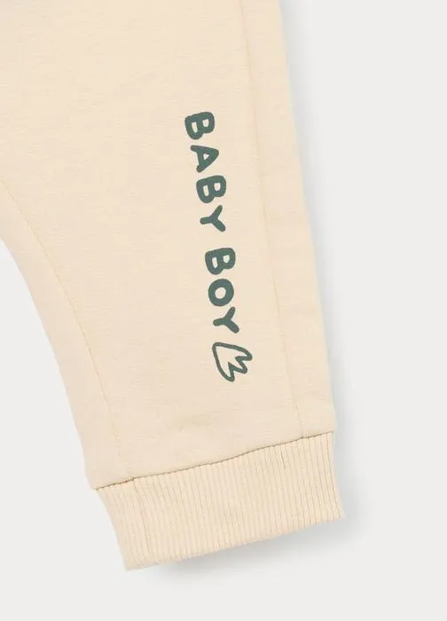 Jogger hlače za bebe od čistog pamuka