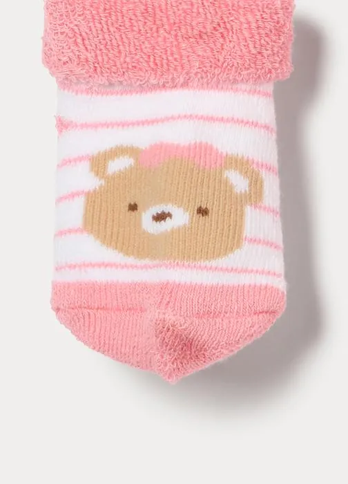 Paket od 2 para čarapica za bebe s jacquard uzorkom