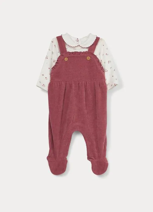 Set in interlock di puro cotone neonata
