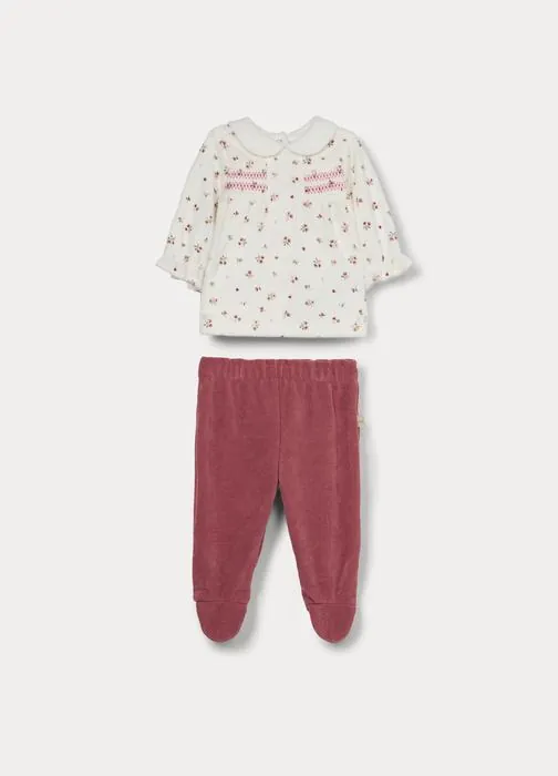 Set od velura za bebe