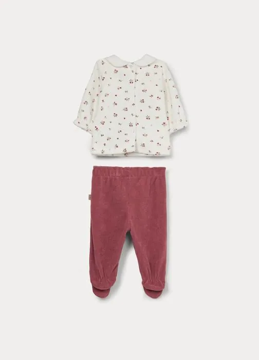 Set od velura za bebe