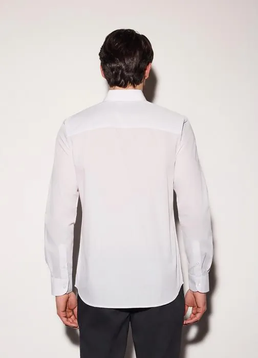 Muška košulja regularnog kroja s button-down ovratnikom