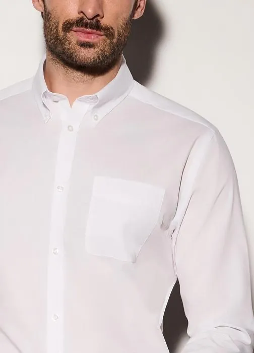 Muška košulja regularnog kroja s button-down ovratnikom