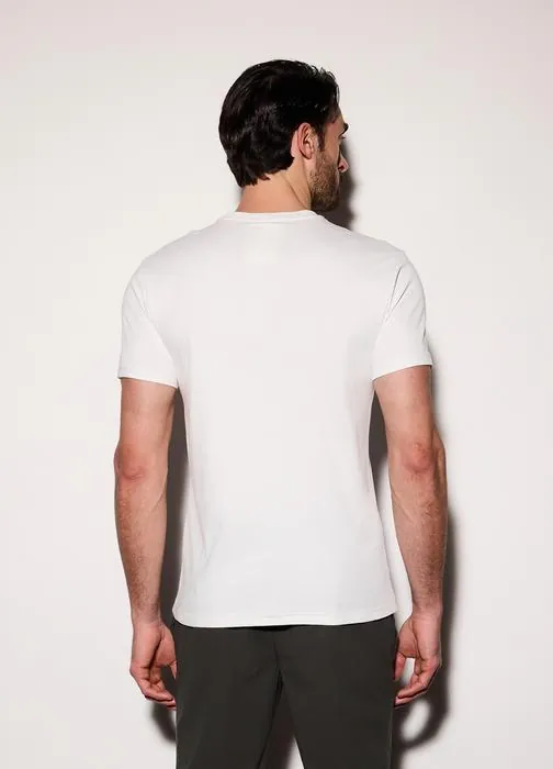 Muška majica slim fit od pamučnog džerseja