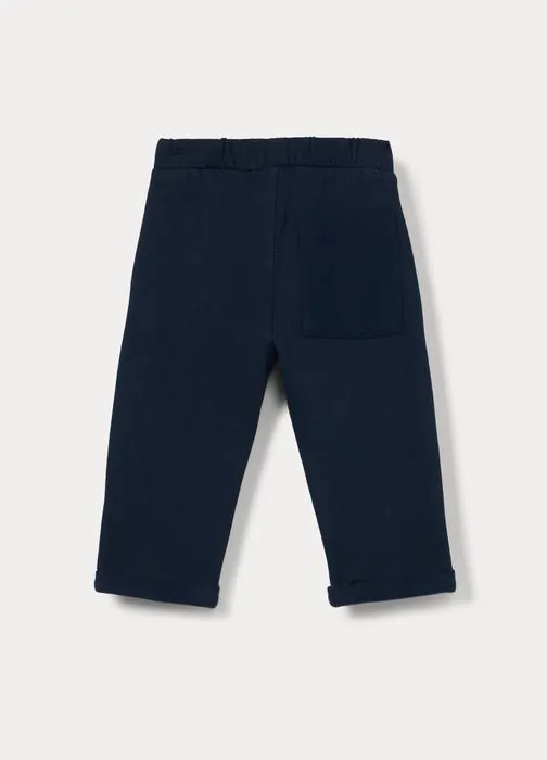 Pantaloni in french terry di puro cotone bimbo