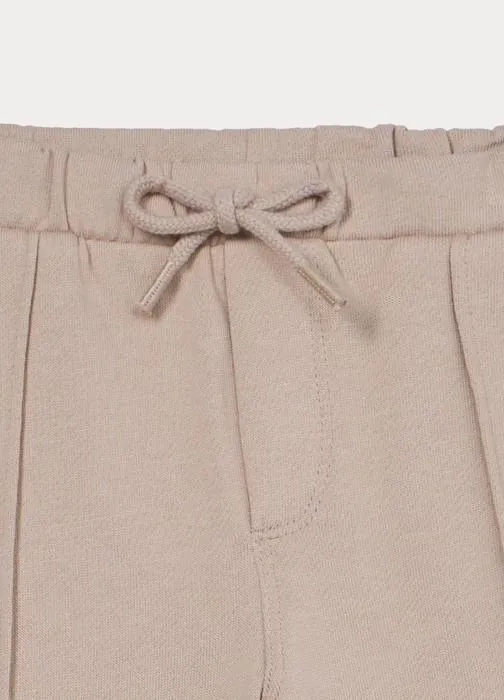 Jogger in french terry di puro cotone bimbo