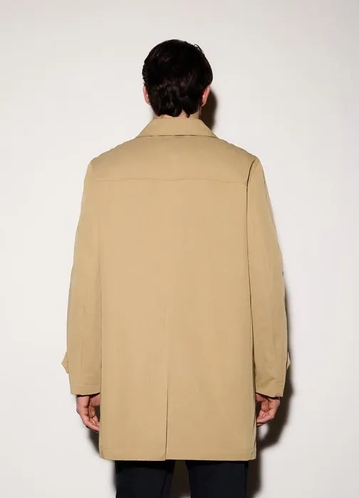 Muški kaput stila trench