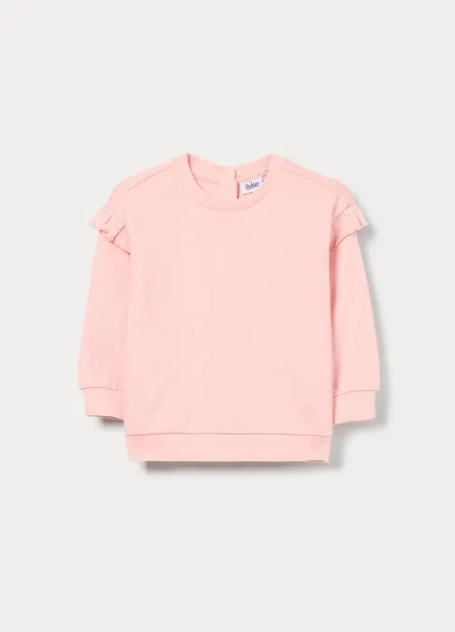 Felpa in french terry di puro cotone bimba