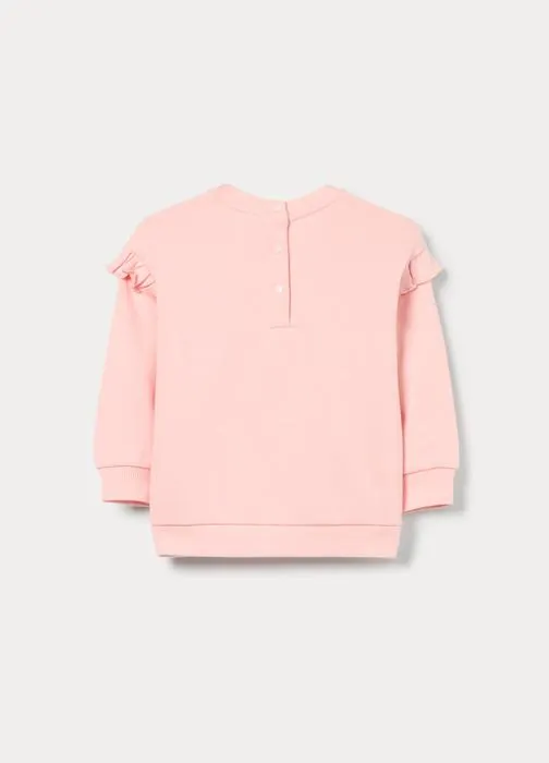 Felpa in french terry di puro cotone bimba