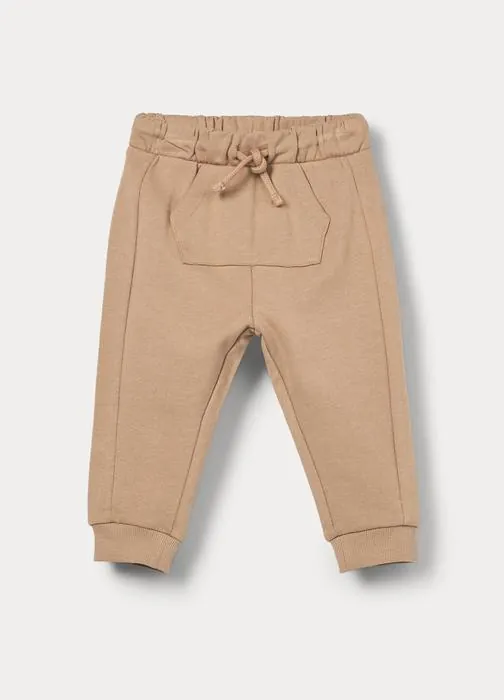 Pantaloni in french terry di puro cotone bimbo