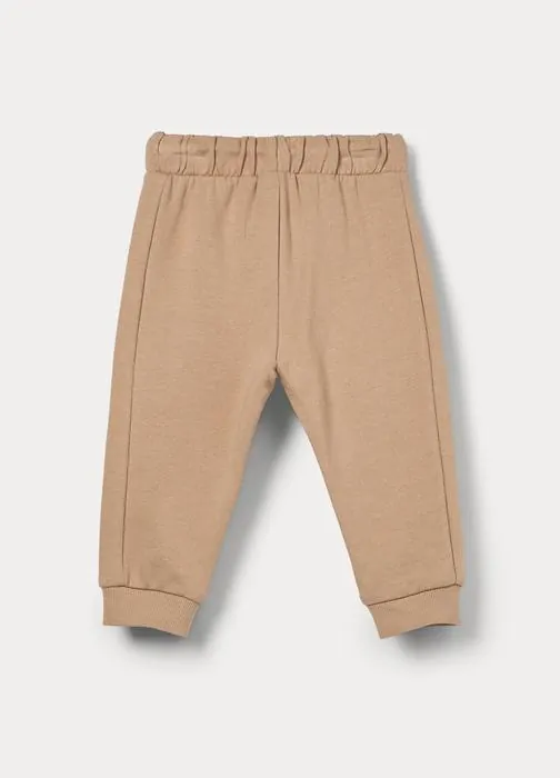 Pantaloni in french terry di puro cotone bimbo