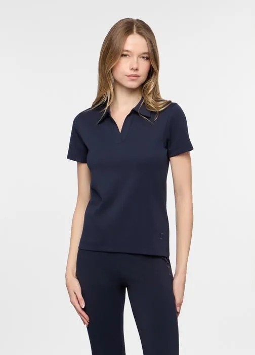 Polo majica rebraste strukture