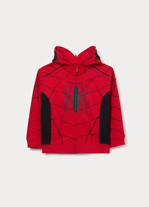 Majica s kapuljačom Spider-Man za dječake