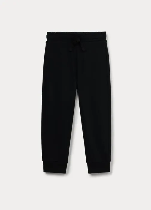 Jogger in french terry di puro cotone bambino