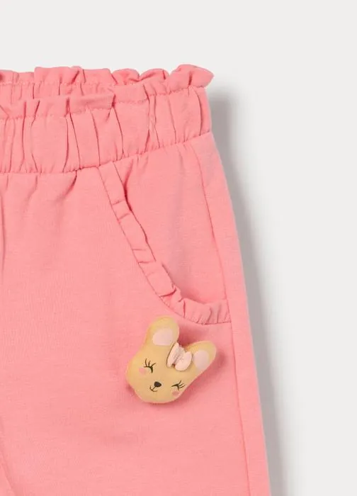 Hlače s paperbag strukom za bebe