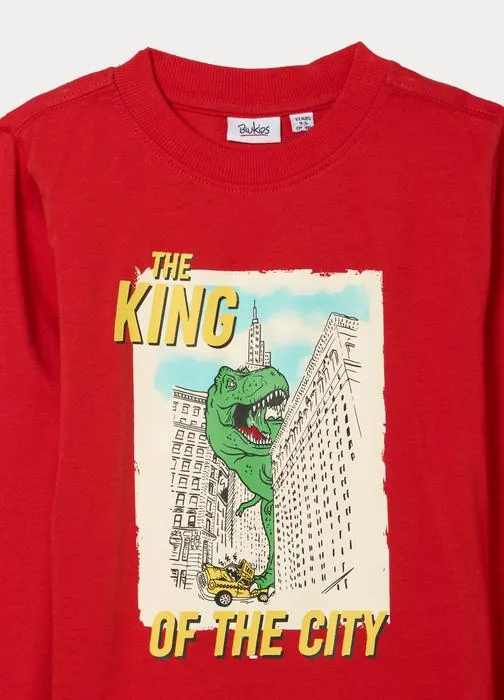 T-shirt in jersey di puro cotone bambino
