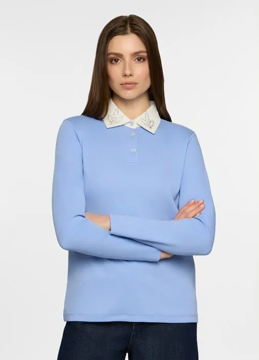 Ženski polo s klasičnim ovratnikom