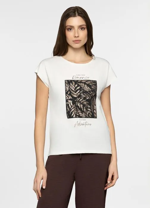 T-shirt girocollo donna