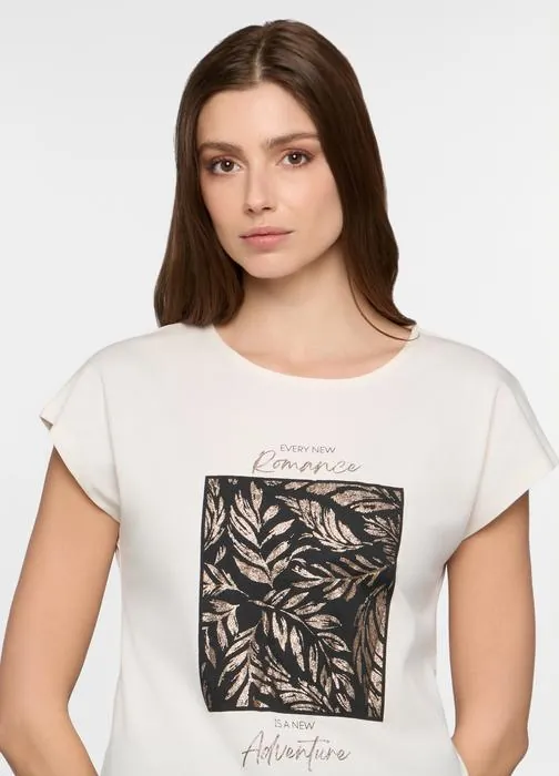 T-shirt girocollo donna