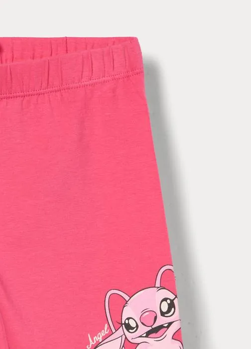 Tajice za djevojčice s Stitch uzorkom