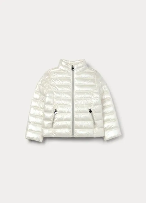 Giubbino imbottito full zip bambina